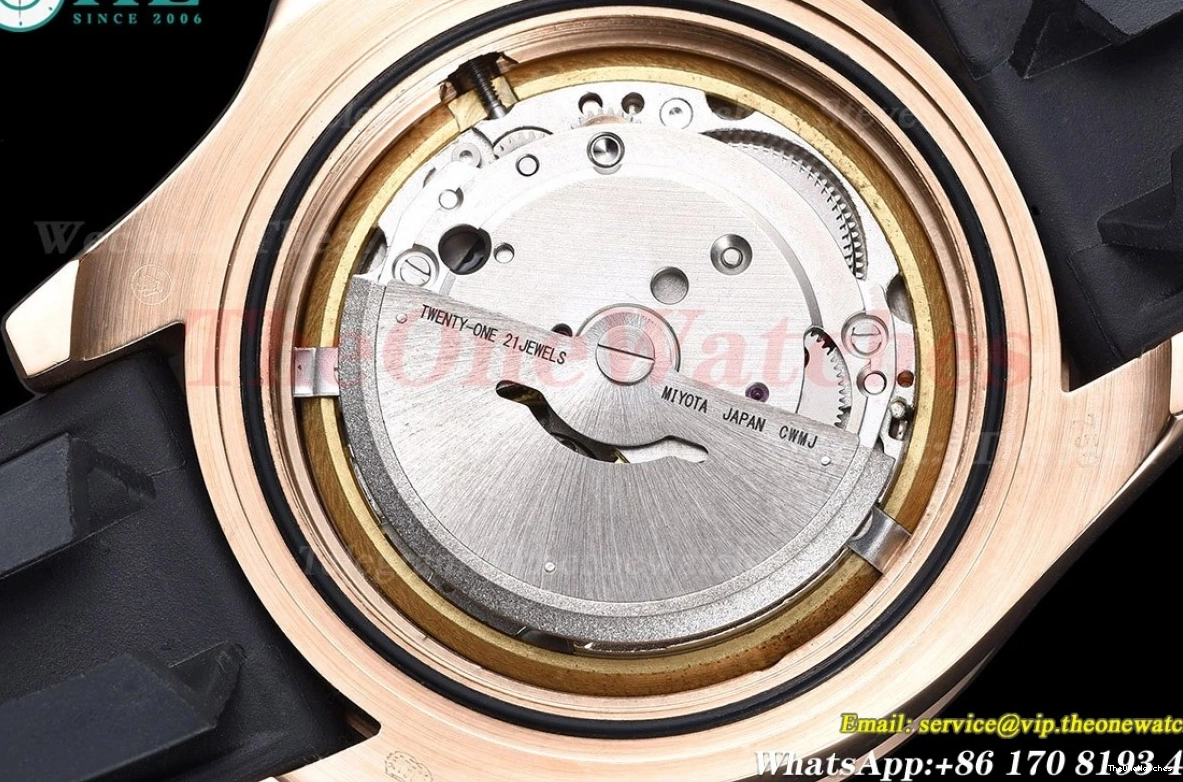 Diamond 126655 MY8215 GDF Dot Yacht-Master SS RG 40mm 0304